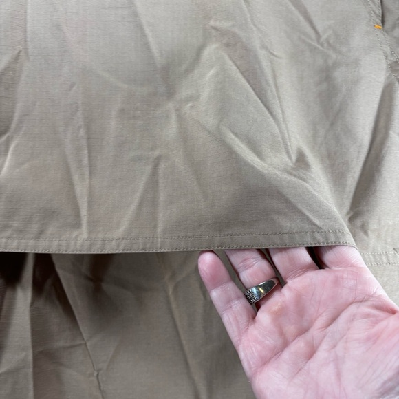 Ariat Rebar Men's Khaki Color Button-Down Shirt - Picture 11 of 13